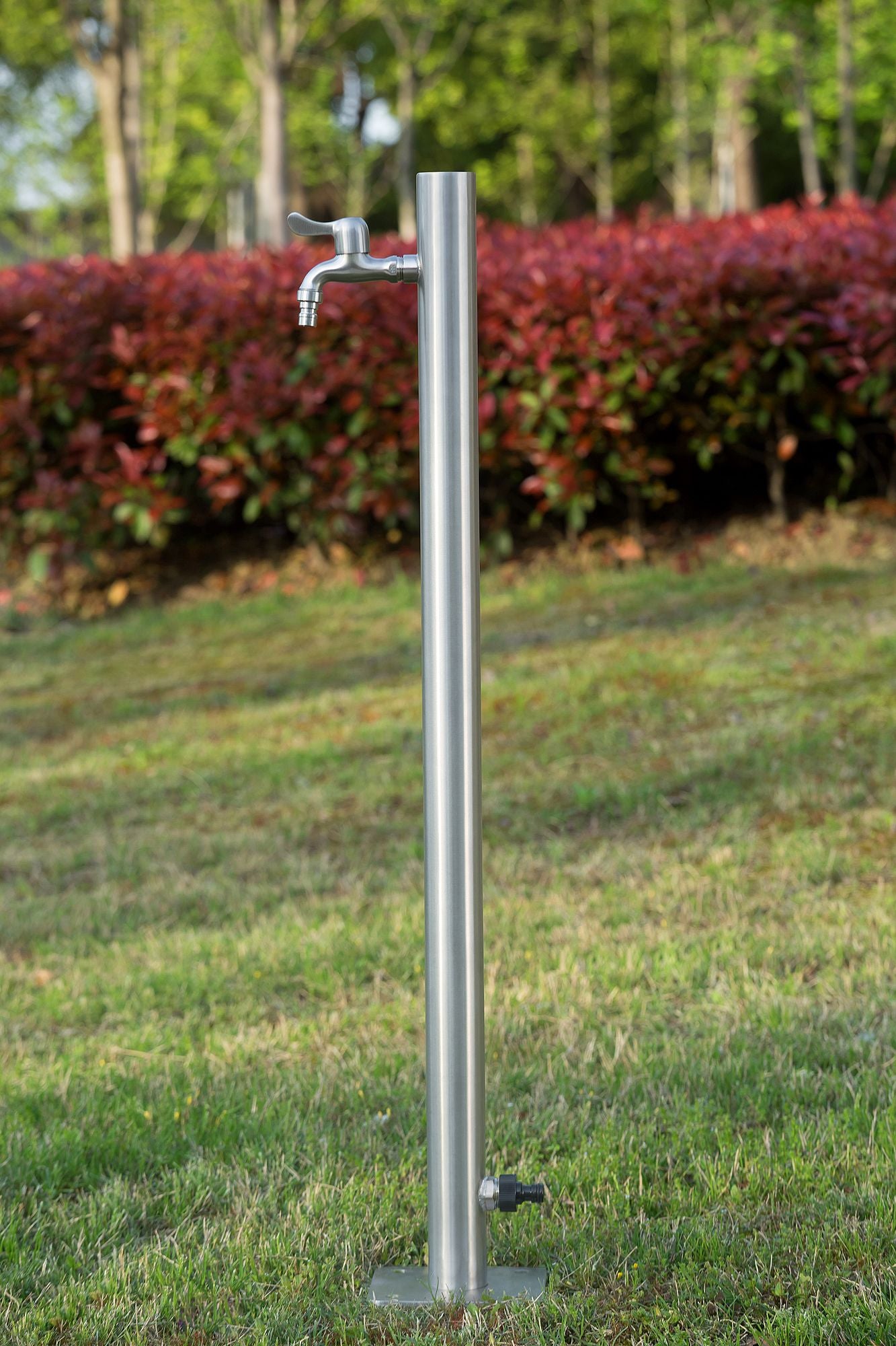 Fontaine à eau « Wellington », acier inoxydable, 95 cm