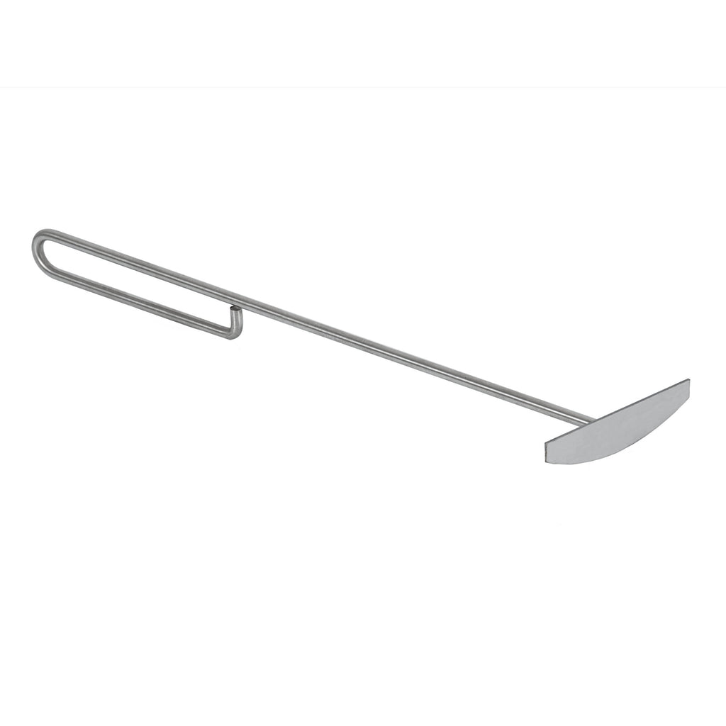 Tent stove, 51.5 x 42 x 216 cm, stainless steel