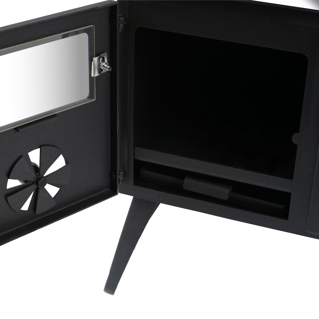 Poêle de tente, 28,5 x 58,5 x 260 cm