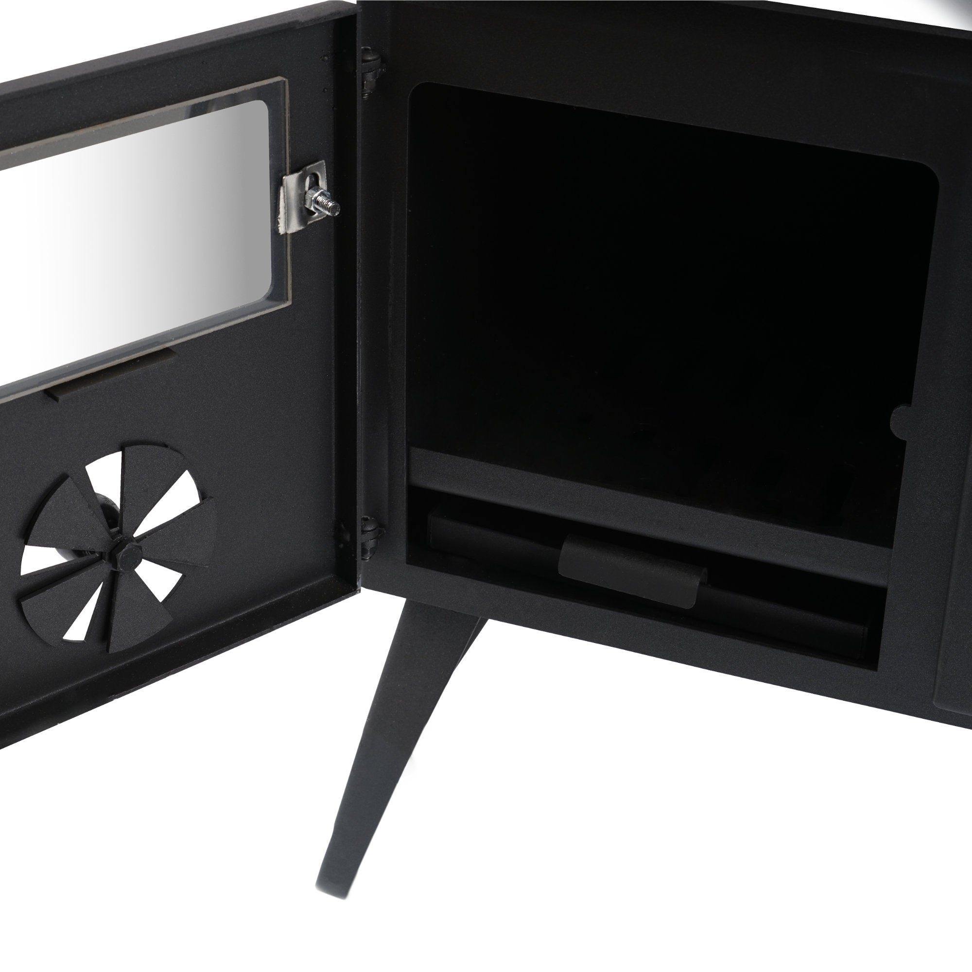 Tent stove, 28.5 x 58.5 x 260 cm